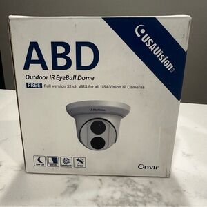 CUSAVision Outdoor IR EyeBall Dome Camera